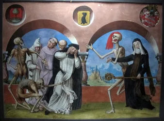 Kopie van de verloren dodendans van M. Manuel van de Dominicaanse begraafplaats van Bern (1512-20)